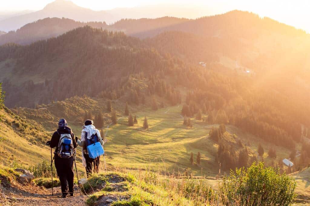 Wandern mit Kontaktlinsen Wandern mit Kontaktlinsen