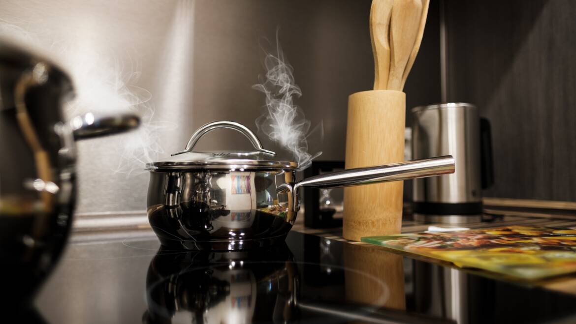 Kontaktlinsen beim Kochen