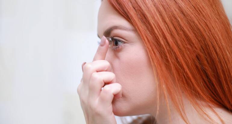 10 typische Fehler mit Kontaktlinsen