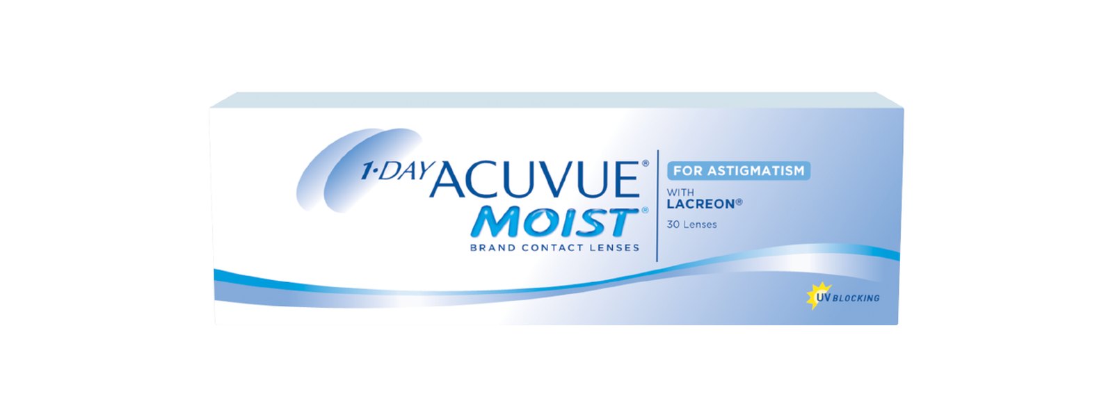 1-DAY ACUVUE MOIST for ASTIGMATISM – Packung