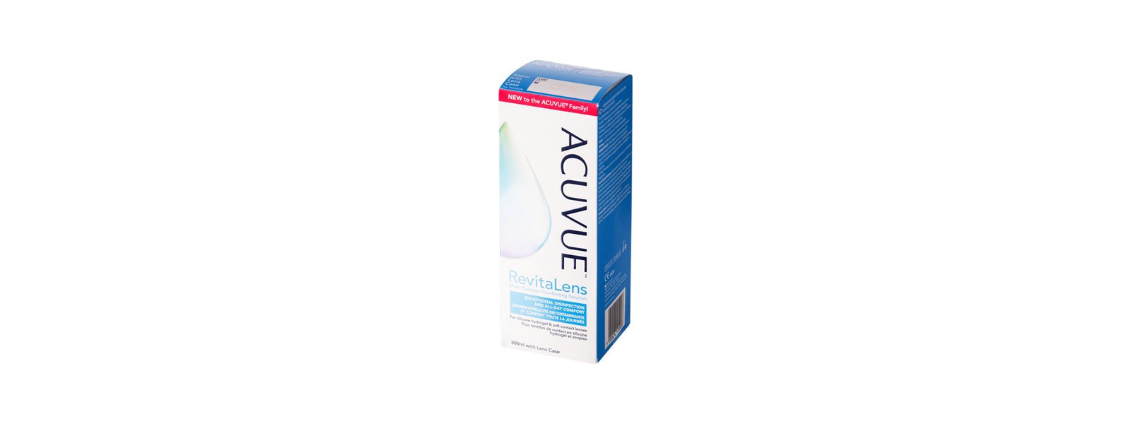 ACUVUE RevitaLens All-in-One Desinfektionslösung – Packung