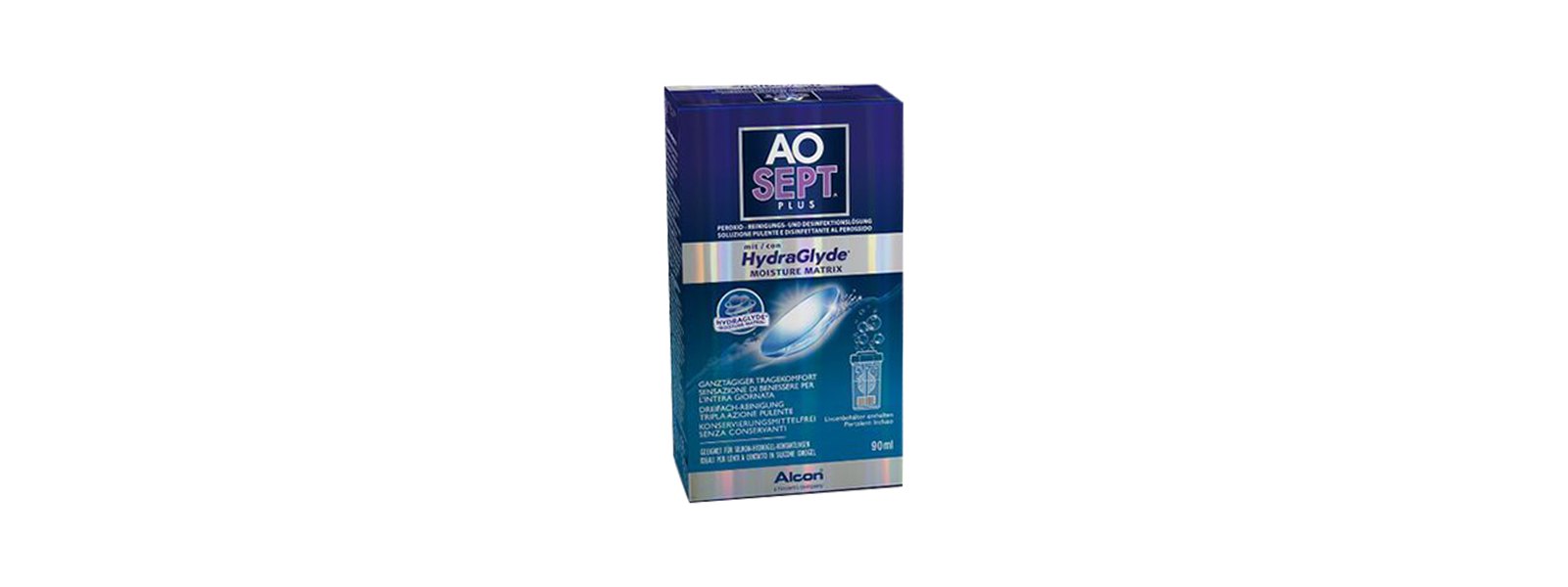 AOSEPT PLUS mit HydraGlyde – Packung