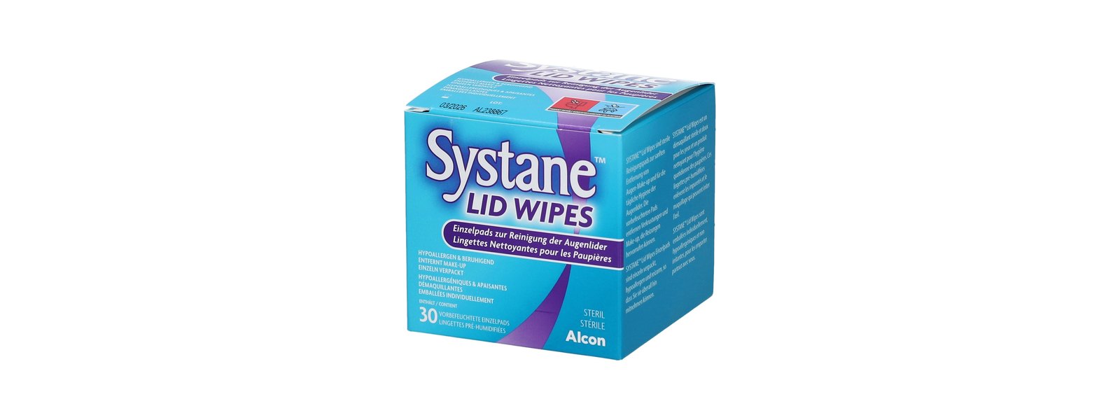 SYSTANE LID WIPES – Packung