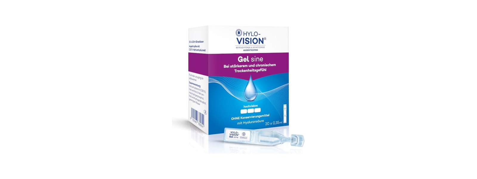 HYLO-VISION Gel sine – Packung