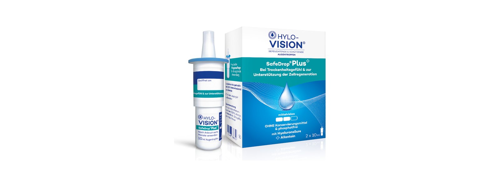 HYLO-VISION SafeDrop Plus – Packung
