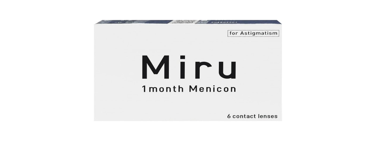 Miru 1month Toric – Packung