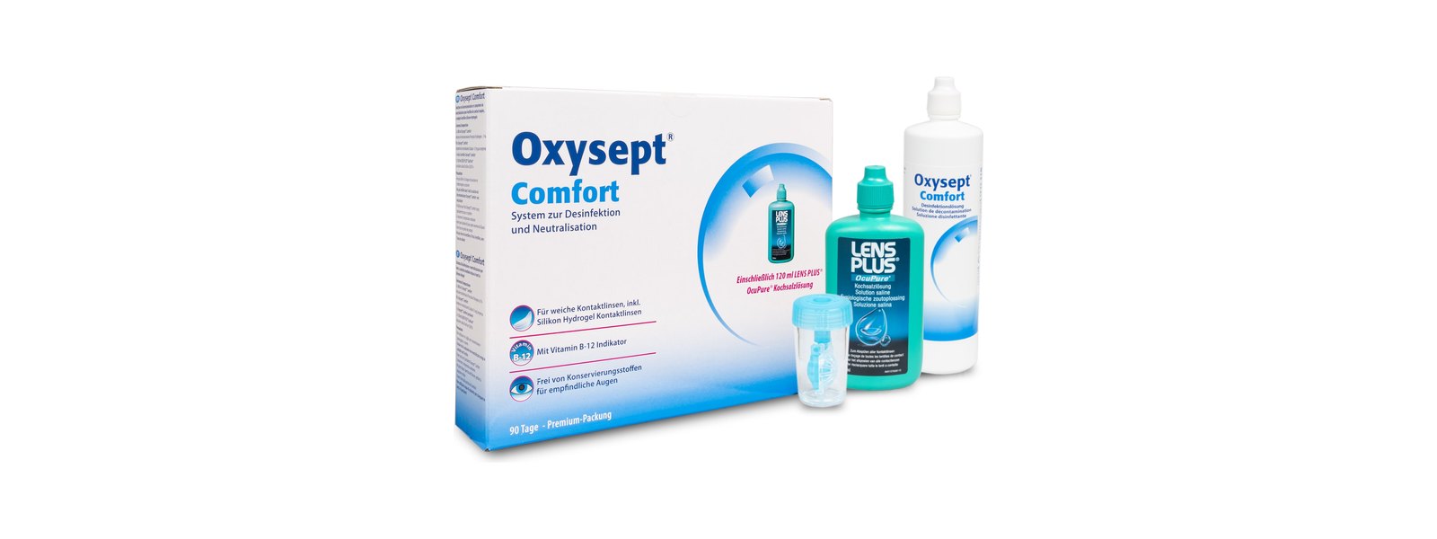 Oxysept Comfort / Oxysept 1 Step – Packung