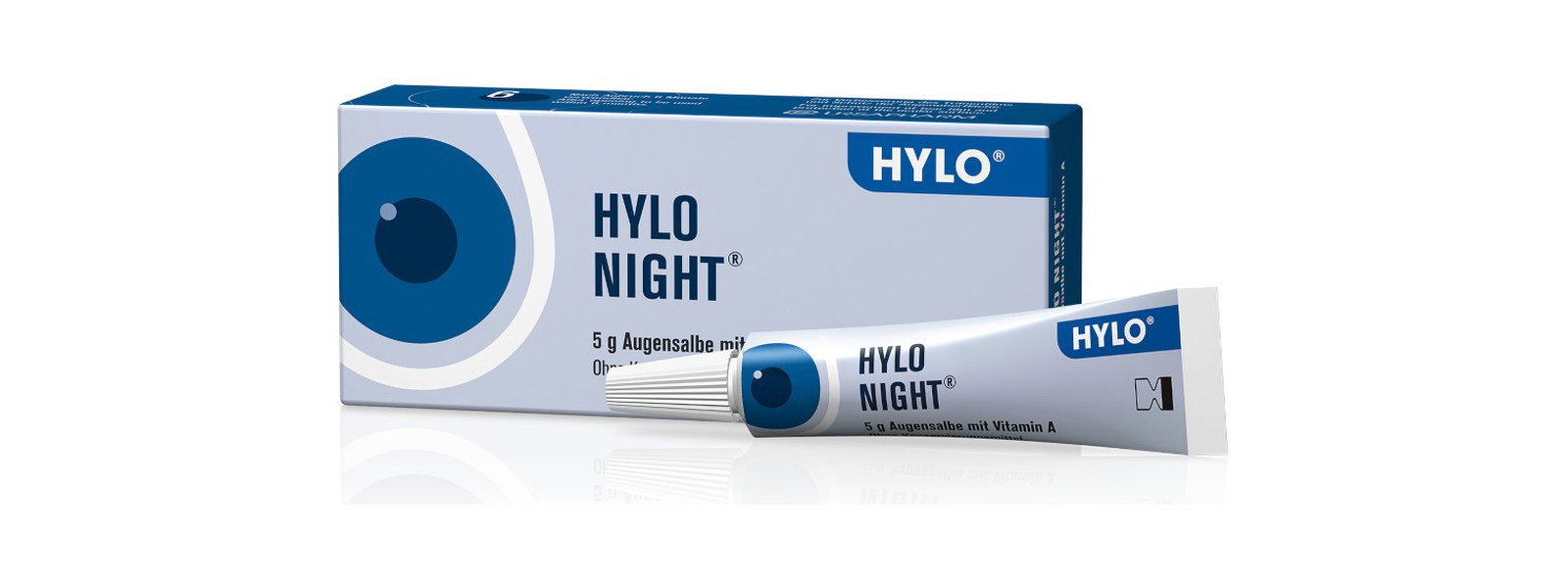 HYLO NIGHT Augensalbe – Packung